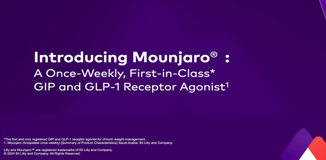 Introducing Mounjaro: A Once-Weekly, First-in-Class GIP and GLP-1 Receptor Agonist